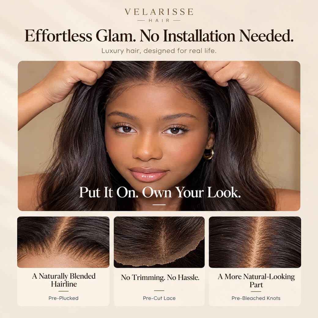 Put on and go lace wigs