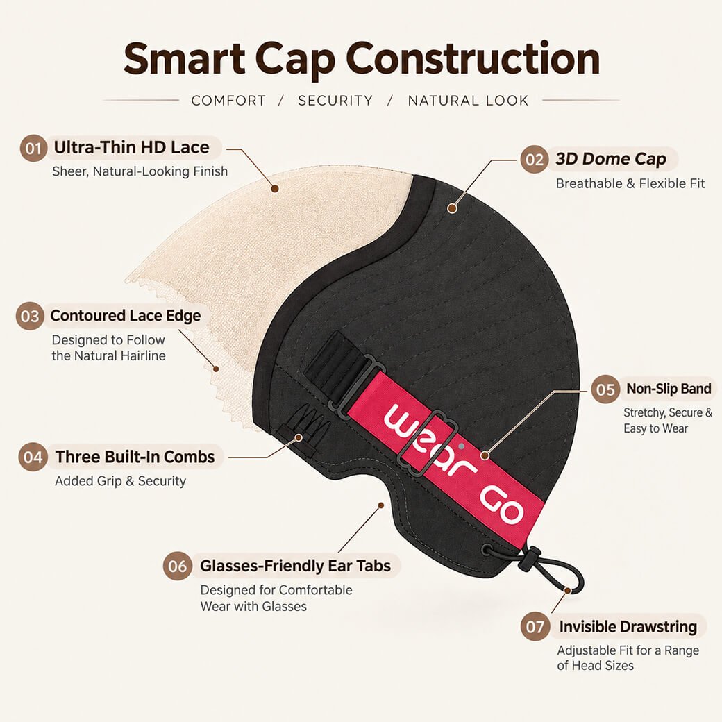 Smart Cap Construction Infographic