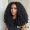 burmese Glueless Beginner Friendly Double Drawn Human Hair Wigs With Drawstring